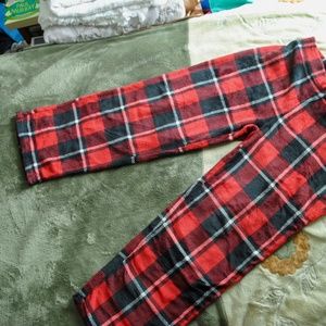 plaid pajama pants